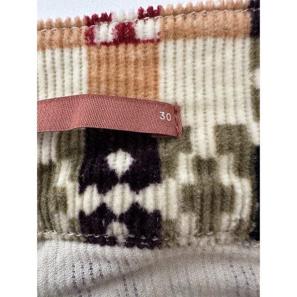 Anthropologie Pilcro The Wanderer Shorts Women's Size 30 Boho‎ Corduroy Bohemian - Picture 9 of 11